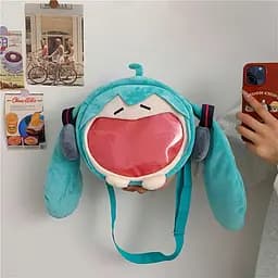Сумка Вокалоїд Хацуне Міку Vocaliod Hatsune Miku bag CH B VHM 01 - мініатюра 2