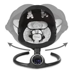 Заколисуючий центр Kidwell 2в1 REVE Black/Silver - мініатюра 4