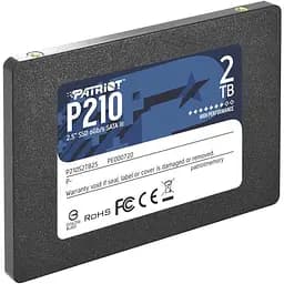 SSD диск 2TB Patriot P-210 2.5 SATAIII TLC 6 Гбит/с