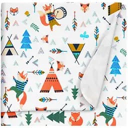 Пелюшки фланелеві Cosas Fox Wigwam 100х120 см (FlannelDiapers_FoxWigwam_100x120)