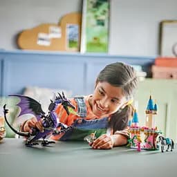 Конструктор LEGO Disney Princess Драконяча форма Малефісенти 583 деталі (43240) - мініатюра 9