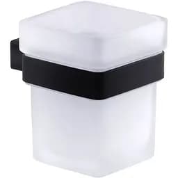 Склянка для ванної кімнати Kroner KRP Edelstahl Kubus - SCH3906 CV025664 чорний матовий