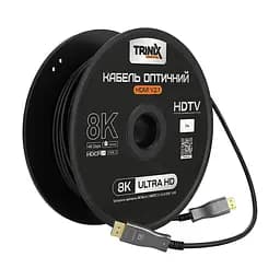 Кабель HDMI V2.1 оптичний 25м Trinix (AOC-HDMI8k-25m) (74-00145) - мініатюра 3