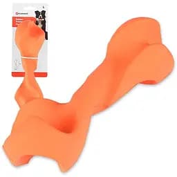 Flamingo Rubber Flexo Twisted Dumbbell 21х7 см Флексо скрученная гантель жевательная игрушка для собак