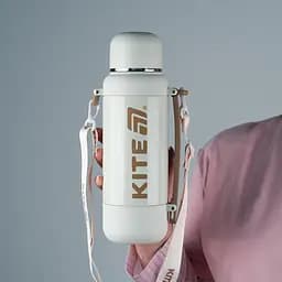 Термос Kite бежевий 1.2 л (K25-1225-2) - мініатюра 7