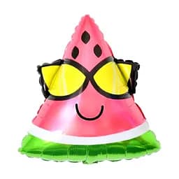 Шар воздушный фольгированный (47 см) Солнцезащитные очки арбуз