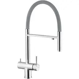 Смеситель для кухни с подключением к фильтру Kroner KRP Edelstahl Klassisch - ESG03815GRA CV027934 Нержавеющая сталь