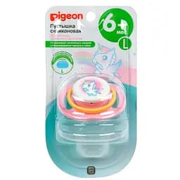 Пустышка Pigeon Единорог, размер L, розовый (26989)