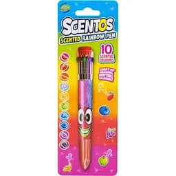 Багатобарвна ароматна кулькова ручка Scentos Чарівний настрій, 10 кольорів (11779)