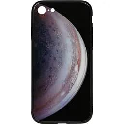 Чохол-накладка Toto Print Glass Space Case Apple iPhone 7/8/SE 2020 Grey