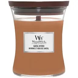 Свічка Woodwick Santal Myrrh Medium Сантал Мирра 275 г (1743603E)
