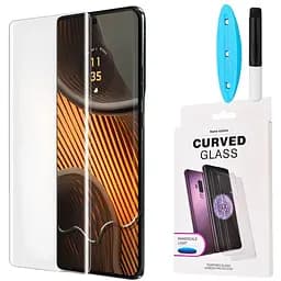 Захисне скло DK для Motorola Moto G85 UV Curved 015456 clear