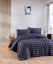 Постільна білизна Red Blue Plaid Фланель Cotton Collection pbe0052037