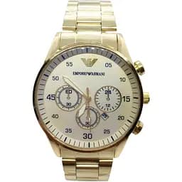 Наручний годинник чоловічий No Brand Emporio Armani Золотистий (IBW680Y)