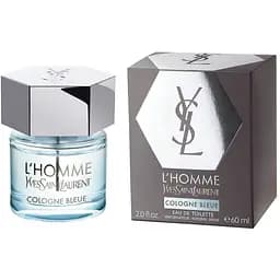 Туалетна вода Yves Saint Laurent L’Homme Cologne Bleue 60 мл - мініатюра 2