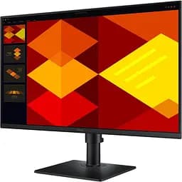 Монiтор Samsung 27" S27D400 (LS27D400GAIXUA) IPS Black 100Hz - мініатюра 4