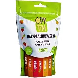 Натуральные конфеты Фрутім, ассорти, 120 г