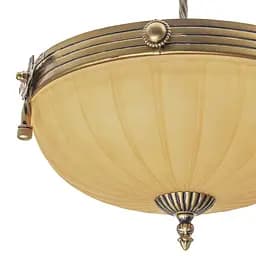 Люстра стельова Brille класична E27 60W BG (BKL-384C/3) - мініатюра 3
