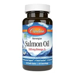 Жирні кислоти Carlson Labs Salmon Oil 50 капсул