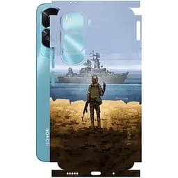 Захисна плівка StatusSKIN для Honor 90 Lite Корпус Вініл Корабель