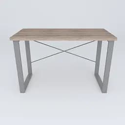 Письмовий стіл Ferrum-decor Драйв 750x1200x600 Сірий метал ДСП Дуб Сонома Трюфель 32 мм (FRD-103328) - мініатюра 2