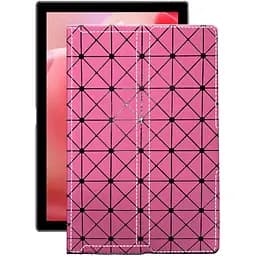 Чохол StatusCASE з екошкіри для планшету Blackview Tab 9 2021 Рожевий ромб