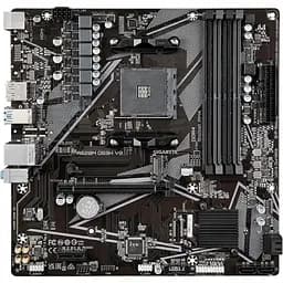 Материнська плата Gigabyte AM4 (A520) A520M DS3H V2, A520, 4xDDR4, Int. 6xUSB3.2/4xUSB2.0, HDMI/DP, MicroATX