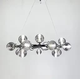 Підвісна люстра Arte Lamp Bolla Line.F MJ 17-750 CH+GR - мініатюра 3