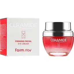 Зміцнювальний крем для шкіри навколо очей FarmStay Ceramide Firming Facial Eye Cream з церамідами 50 мл - мініатюра 2