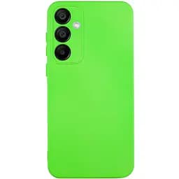 Чохол Silicone Cover Lakshmi Full Camera (A) для Samsung Galaxy M14 5G Салатовий / Neon Green