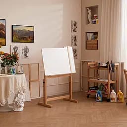 Стіл художній креслярський Meeden 6063, 90x60x84 см, дерев'яний, регульована висота - мініатюра 13