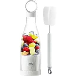 Міні блендер Mini juice для смузі, портативний, у формі пляшки, 300 мл.