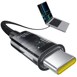 Дата кабель Baseus Gem Fast Charging Type-C to Type-C 100W (2m) (P10373000111-01) Cluster Black - мініатюра 4