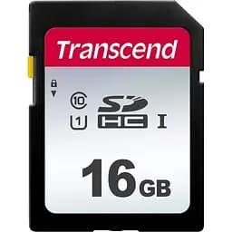 Карта памяти Transcend 16GB SDHC UHS-I Class 10 300S (TS16GSDC300S)
