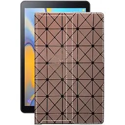 Чохол StatusCASE з екошкіри для планшету Samsung Galaxy Tab A 10.5 (T590) Коричневий ромб