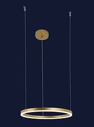 Люстра led світильник кільця підвісна Levistella 918LP450-1 GD 400MM - мініатюра 2