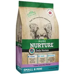 Сухий корм Pure Nurture для дорослих собак малих та дрібних порід з індичкою та рисом 2 кг