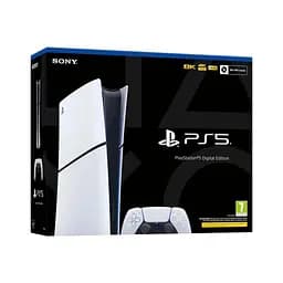 Ігрова консоль Sony PlayStation Slim 5 Digital Edition 825GB White