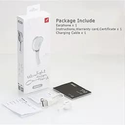 Bluetooth-Гарнітура Remax RB-T10 з шумопоглинанням біла - мініатюра 4