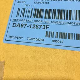 Ущільнювальна гума морозильної камери для холодильника Samsung RT30MB, RT30, RT34, RT37, DA97-12873F - мініатюра 9