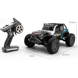 Машинка на радіокеруванні JJRC Q117C High-Speed Jeep Car Black/Blue [102369] - мініатюра 3