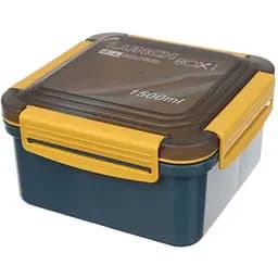 Ланч-бокс Laprida з вилкою та ложкою 1500 мл синій (64-21-1714)