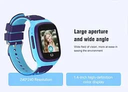 Дитячий смарт годинник Lemfo LT-31 Max з GPS трекером, камерою та функцією прослуховуванням Розумний smart watch для дітей Чорний - мініатюра 10