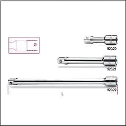 920 /20-подовжувач 1/2", 75 мм