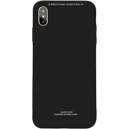 Чехол-накладка Toto Pure Glass Case Apple iPhone X/XS Black
