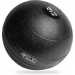 Слембол (медичний м'яч) для кросфіту 4FIZJO Slam Ball 3 кг Black (P-5907739315410)