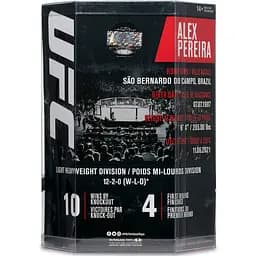 Фігурка UFC Alex Pereira - UFC SportsPicks - Gold Label - Posed - мініатюра 7