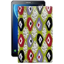 Чехол StatusCASE из экокожи для планшета Samsung Galaxy Tab A6 (T580) Камни-цветные