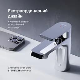 Змішувач для умивальника AM.PM Flash хром F9H02100 - мініатюра 3