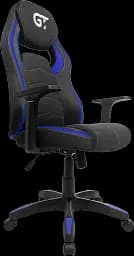 Геймерське крісло GT Racer чорне із синім (X-2589 Black/Blue) - мініатюра 2